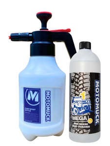 Motomuck: Combo Pre-Wash Mud Foamer and Pump Snow Foamer