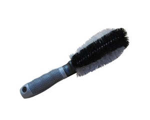 Motomuck: Wheel Brush Black/Grey- 25cm