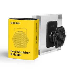 Grooming Tools: Face Scrubber & Holder