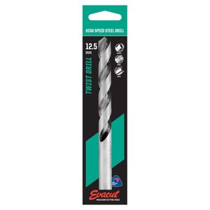 Products: 12.50 Hss Jobber P/P Evacut 12.50 High Speed Steel Jobber Drill - Tool Express Remake