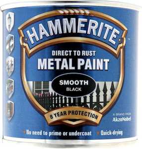 Hammerite Smooth 250ml Black