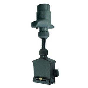 Trailer Plugs: Led Adaptor 7-Pin Round Socket To 7-Pin Flat Plug | Trailer Plugs - Adaptors (L.E.D)