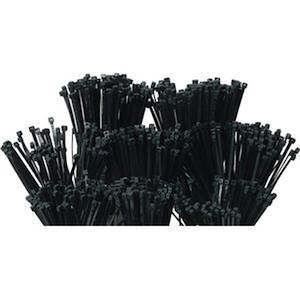 Assorted Packs: Isl 1000Pc Cable Tie Assorted Pack - Uv Black | Assorted Packs