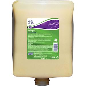 Hand Cleaners Skin Care: Deb|Stoko Solopol Grittyfoam - 3.25L Cartridge | Hand Cleaners & Skin Care - Heavy Duty Cleaning