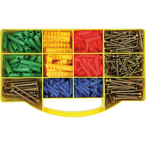 Grab Kits: Champion GJ Grab Kit 500pc Wall plug & Screws Kit**