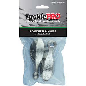 TacklePro Reef Sinker 8.0oz - 2pc Pack