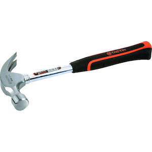 Tactix - Claw Hammer (20Oz) Tubular Steel Handle | Striking Tools - Claw