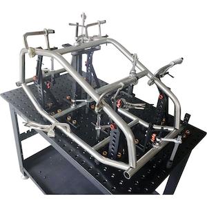 Tables: Stronghand Rhino Cart - Table + 122Pc (3D) Fixturing Kit | Tables