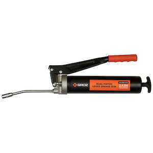 Grease Guns: Groz Dual Piston Lever Grease Gun 450gm