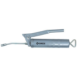 Grease Guns: Groz Std. Lever Action Grease Gun 450gm - Silver (6000psi)**