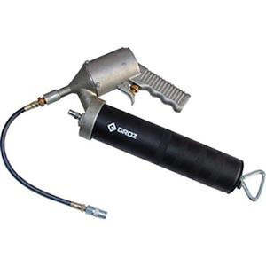 Groz Pneumatic Grease Gun 400Gm Single Shot | Greasing Equipment - Grease Guns