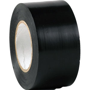 Tapes Adhesive: NZ Tape Poly Film Black 48mm x 30m Pvc Duct Tape (P)