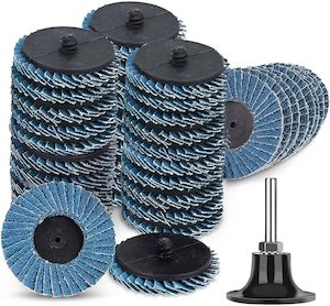 20pc 50mm Quick Change Flap Disc Set