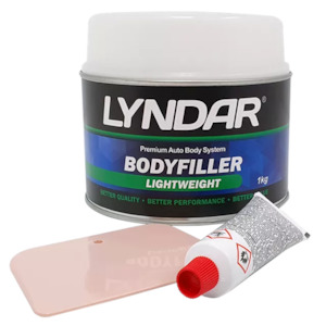LYNDAR BODYFILLER LIGHTWEIGHT 1KG