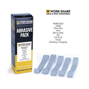 Worksharp: WS 5pc Replacement Belt Pack 12000 Grit Polishing Belts