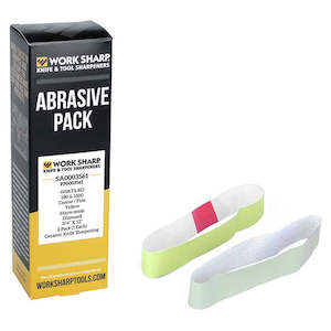 Worksharp: WS 2pc Replacement Belt Pack Diamond Belt Kit 180 & 1500Grit