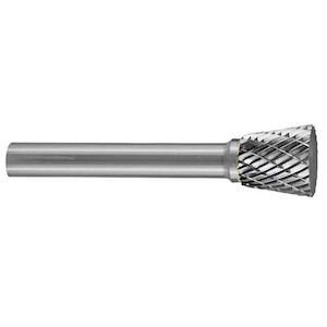 Holemaker: Holemaker Carbide Burr 5/8x3/4x1/4in Inverted Cone Shape DC