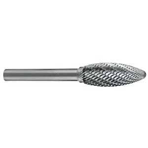 Holemaker: Holemaker Carbide Burr 5/8x1-7/16inx1/4in Flame Shape DC