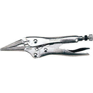 Vice Grip Pliers: Teng 6In Long Nose Power Grip Plier | Pliers - Vice Grips