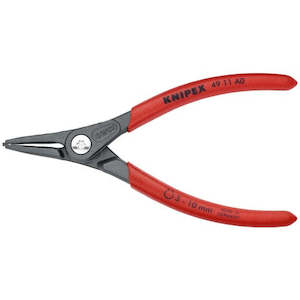 Circlip Pliers: KNIPEX Pliers Circlip 3-10mm Ext Str 140mm