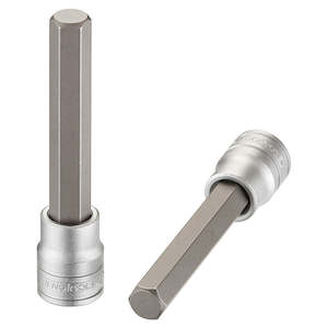 Hex Sockets: Teng 3/8in Dr. Long Hex Bit Socket 12mm