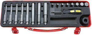 Koken 14210M Impact Hex Bit Socket Set 18pc 1/2"Dr 4-14mm