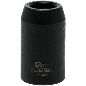 Impact Sockets: Teng 1/2in Dr. Impact Socket 12mm ANSI