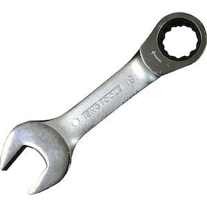 Teng Stubby Ratchet Combination Spanner 19mm