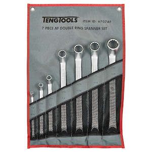 Teng 7pc Double Open-End Spanner Set 1/4-1-1/4in