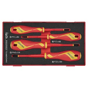 Screwdriver Sets: Teng 4pc Screwdriver Set Insulated PH/PZ