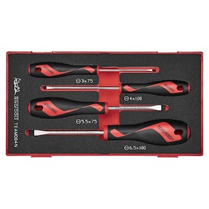 Teng 4pc Screwdriver Set Flat