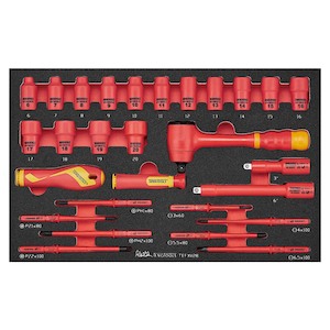 Screwdriver Sets: Teng 28pc Socket and Screwdriver Set Insulated