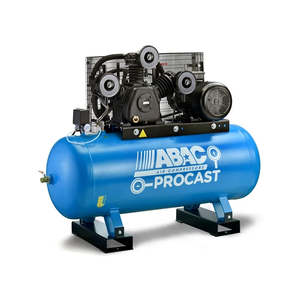 Compressors: ABAC Air Compressor, Belt Drive Stationary 3Phase 7.5hp 270L