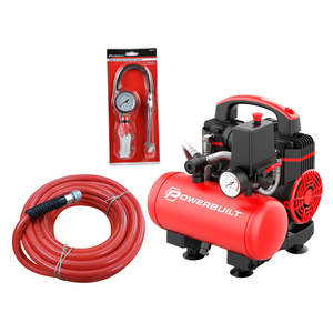 Compressors: Powerbuilt 3pc Air Compressor Bundle