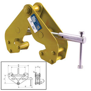 Clamps 1: ITM Beam Clamp-3 Ton-320mm Beam Width