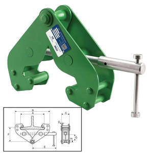 Clamps 1: ITM Beam Clamp-2 Ton-230mm Beam Width