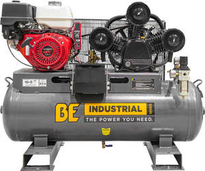 Compressors: BE 160L Air Compressor - 13hp Petrol, Belt Drive, Electric Start | P16013-HE