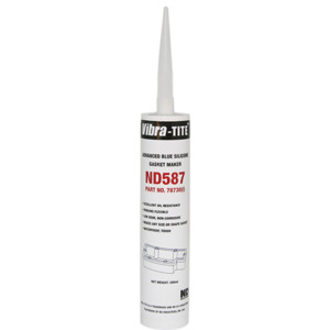 Nd587 Silicone Gasketing Advanced Blue Oil Resistant Flexible 300 Ml Cartridge
