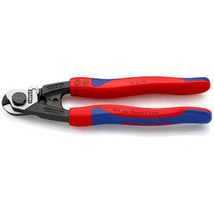 KNIPEX Wire Rope Cutter, Forged, 190mm