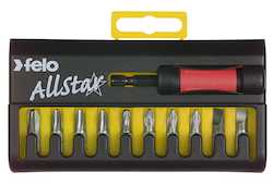 Felo: Felo All Star Screwdriver Bit Set 11pc
