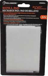 Painting Decorating: Rolling Dog Paint Pad Edger Replacement Pads 2pce 100mm
