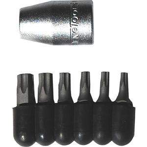 Handtools: Teng 7pc 3/8in Dr. TX Bit Set – TX10-TX40