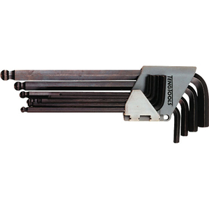 Teng 9pc Ball-End AF Hex Key Set – 5/64-3/8in