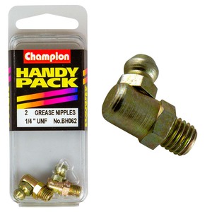 Products: Champion 1/4in UNF 90 Deg Grease Nipples