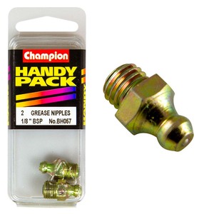 Products: Champion 1/8 BSP Straight Grease Nipples