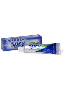 Products: Spry Xylitol and Aloe Toothpaste Fluoride Free by XLear