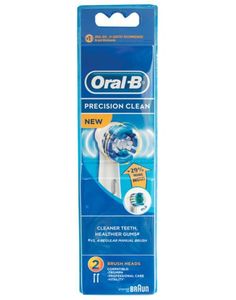 Products: Oral-B Precision Clean (Flexisoft) Toothbrush Heads (2 Pack)