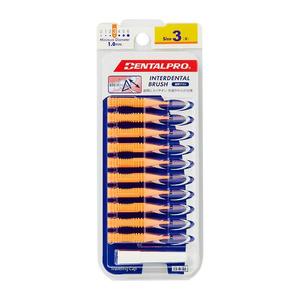 Dental Pro Jacks Interdental Brush Size 3 (S) Orange
