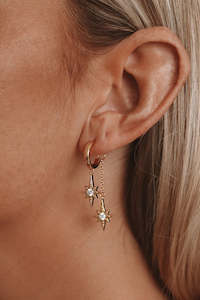 Phoenix | Earrings | Gold and Silver
