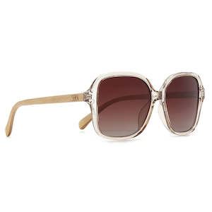 Sunglasses: SOEK. | SCARLETT CHAMPAGNE l Brown Polarised Lens l White Maple